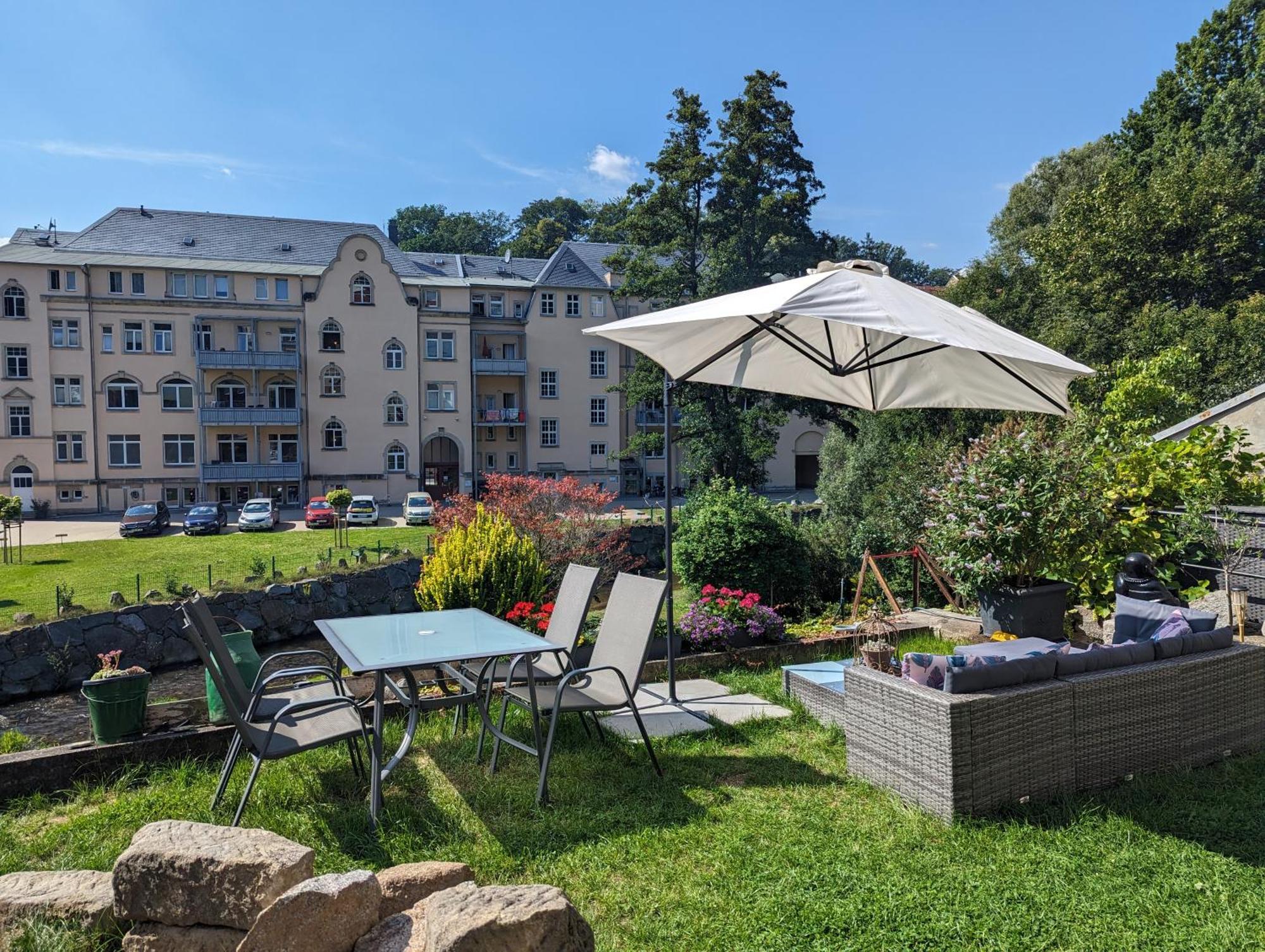 Апартаменти Uo2 - Urlaubsmagie - Garten, Whirlpool, Sauna Зебніц Екстер'єр фото