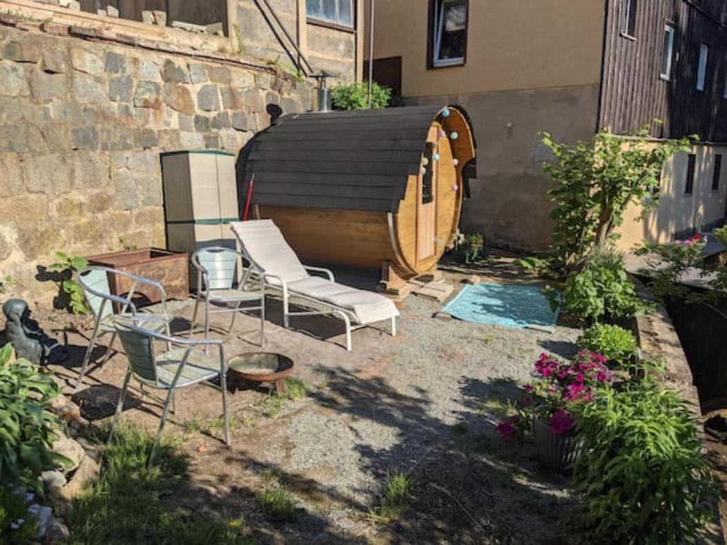 Апартаменти Uo2 - Urlaubsmagie - Garten, Whirlpool, Sauna Зебніц Екстер'єр фото