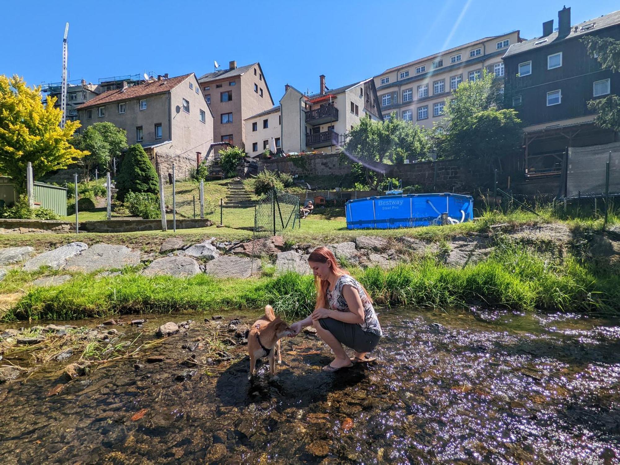 Апартаменти Uo2 - Urlaubsmagie - Garten, Whirlpool, Sauna Зебніц Екстер'єр фото
