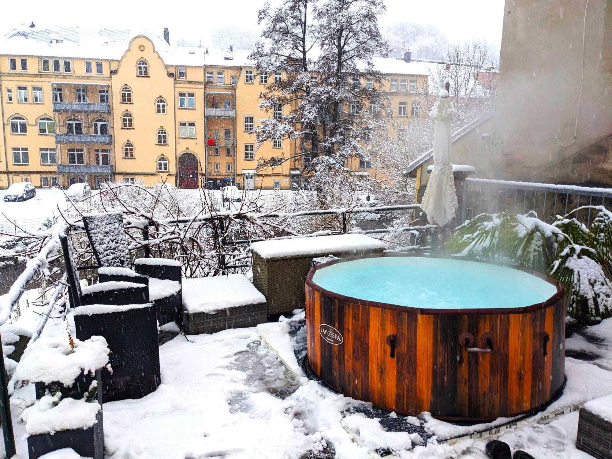 Апартаменти Uo2 - Urlaubsmagie - Garten, Whirlpool, Sauna Зебніц Екстер'єр фото