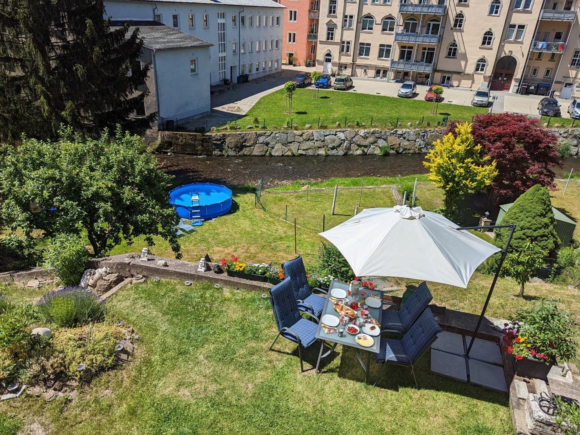 Апартаменти Uo2 - Urlaubsmagie - Garten, Whirlpool, Sauna Зебніц Екстер'єр фото